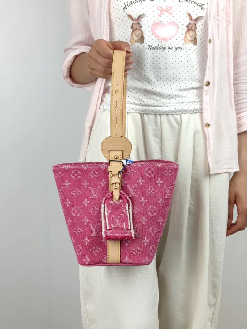 Louis Vuitton Top Handle Bag ALL IN BB BB 16 × 12 × 18 cm — on-model view 1 of 3