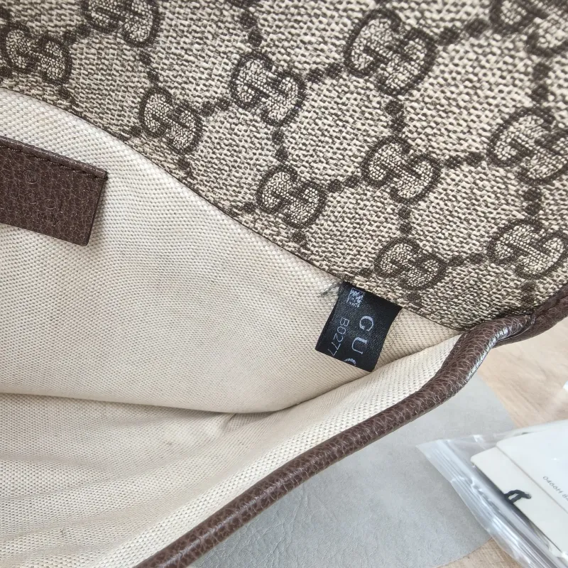 GUCCI Crossbody Bag Neo Vintage Belt Bag Monogram PVC Medium 24 × 4 × 17 cm — detail view 7 of 13