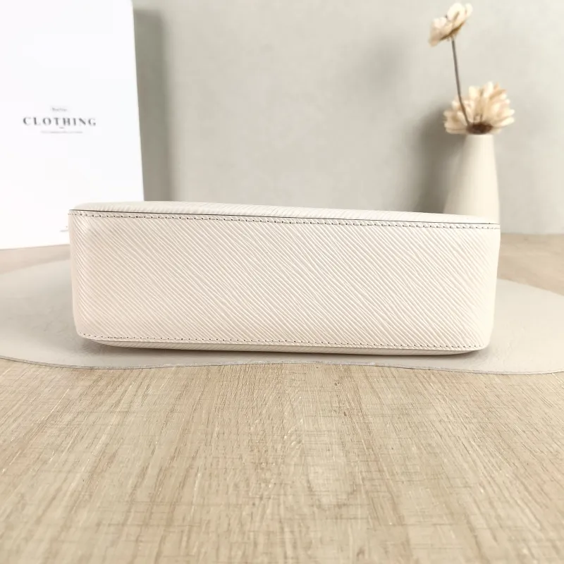 Louis Vuitton Crossbody Bag MARELLE White Epi Embossed Calfskin Small 25 × 8 × 15 cm — cover view 4 of 5