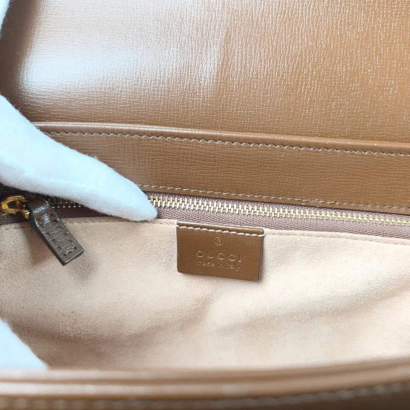 GUCCI Shoulder Bag Horsebit 1955 Horsebit Medium Monogram PVC Medium25 × 8 × 18 cm — detail view 2 of 14