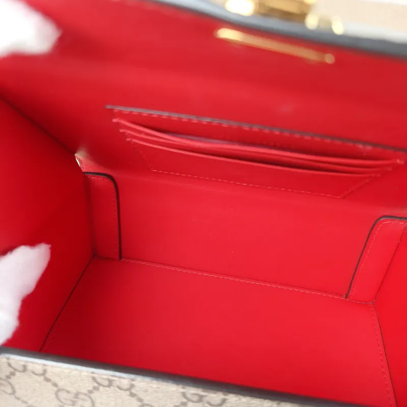 GUCCI Crossbody Bag LOVE Box Camera Bag Monogram PVC One Size 18 × 7 × 11 cm — detail view 5 of 12