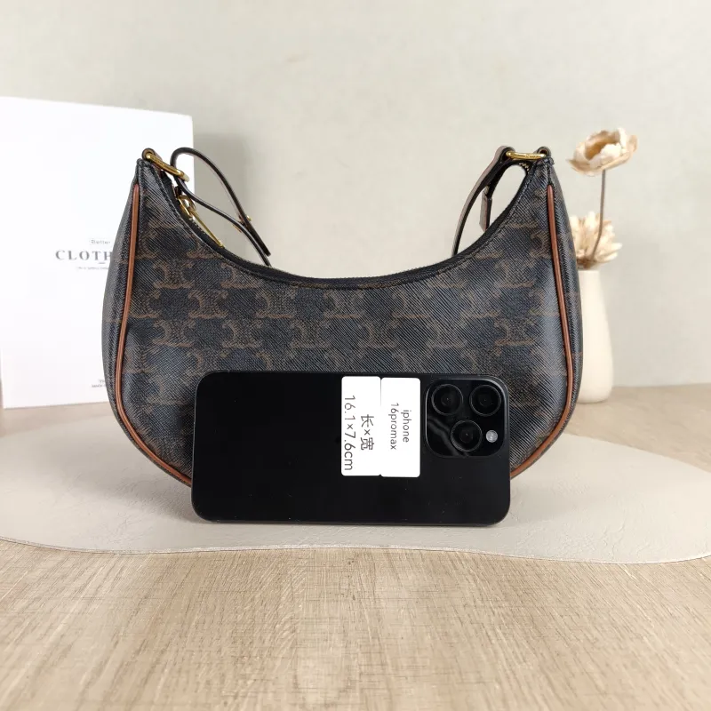 CELINE Shoulder Bag AVA Monogram PVC Medium23 × 7 × 19 cm — cover view 5 of 5