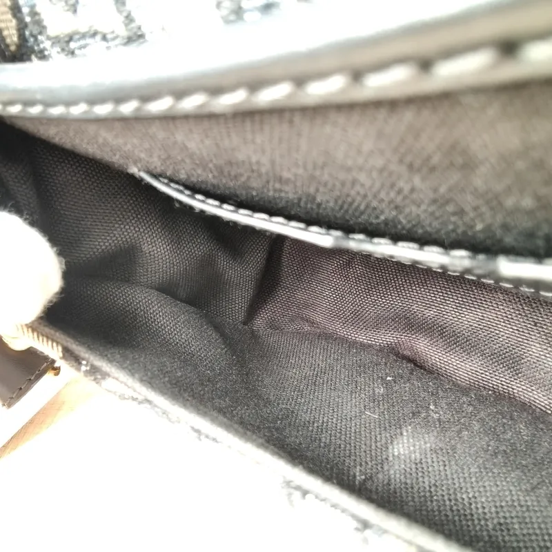 DIOR Crossbody Bag Bobby Blue Canvas Small18 × 5 × 14 cm — detail view 8 of 17