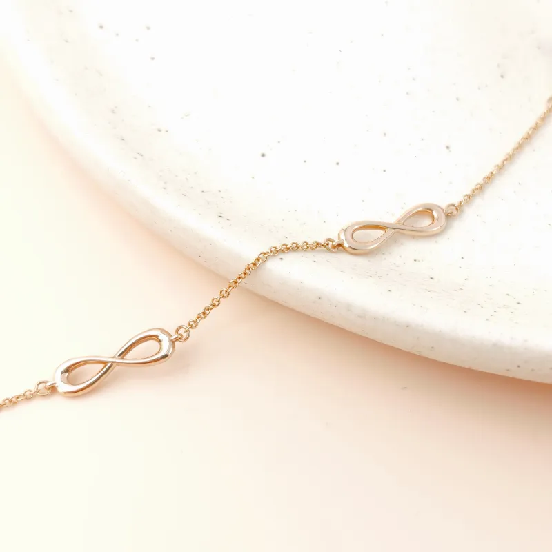 Tiffany&Co. Bracelet Infinity Collection Endless Bracelet Rose Gold 18KR ose Gold One Size16.5cm — cover view 5 of 11