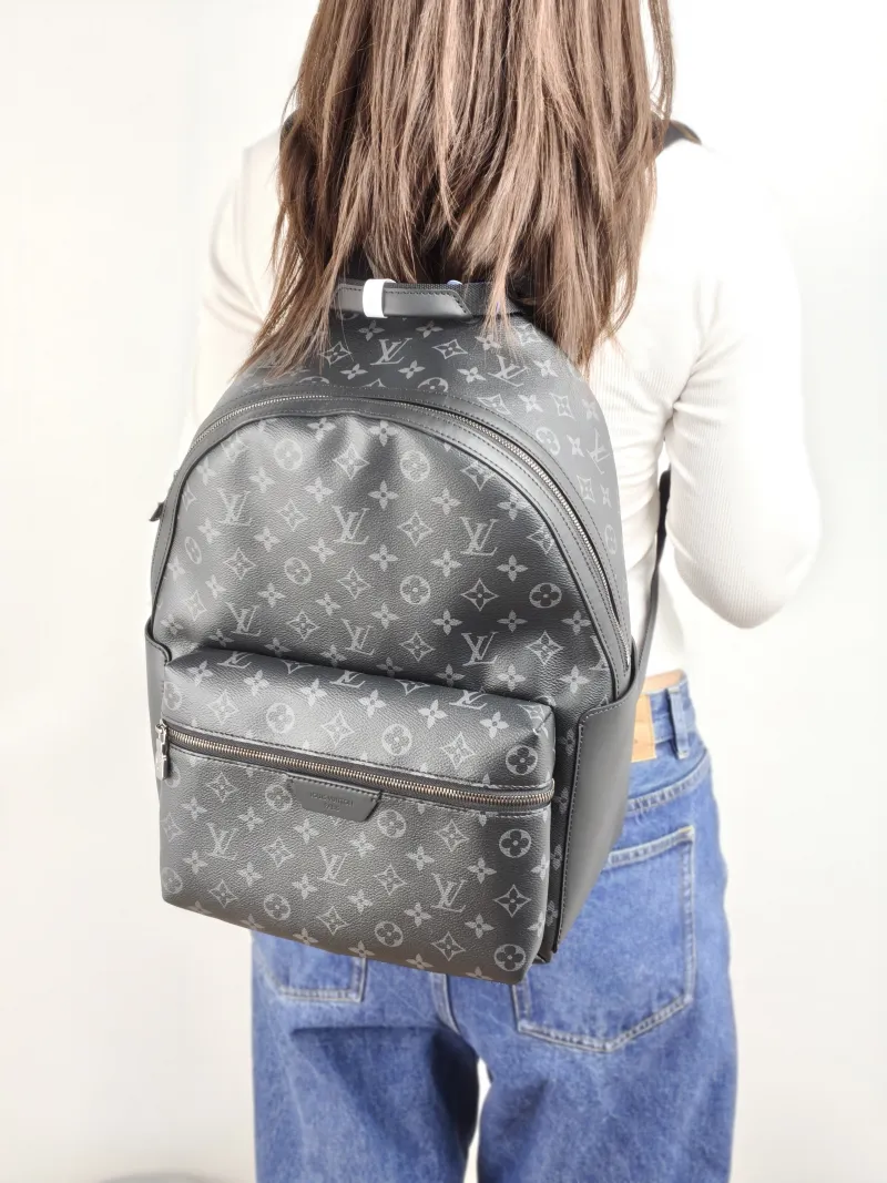 Louis Vuitton Backpack Discovery Backpack Monogram PVC Small 29 × 20 × 38 cm — on-model view 2 of 2