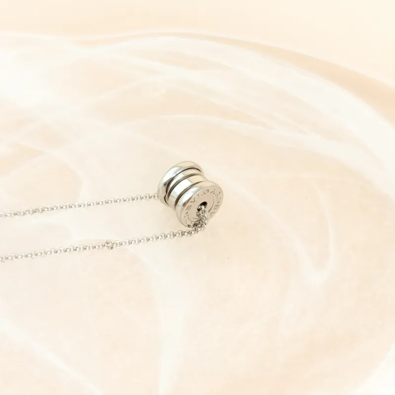 Bvlgari Necklace B.ZERO1Collection Necklace White Gold18KW hite Goldmini45cm — cover view 6 of 9