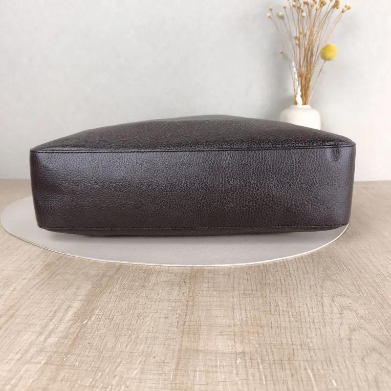 GUCCI Shoulder Baghobo Brown Calfskin One Size35 × 9 × 30 cm — cover view 5 of 5