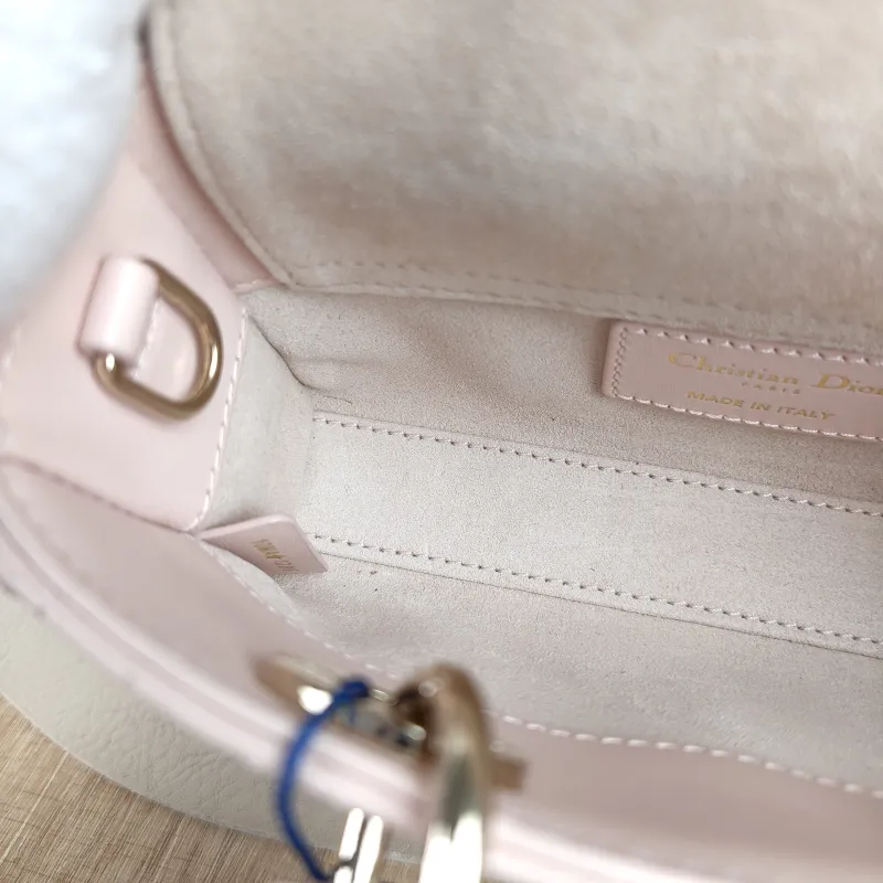 DIOR Crossbody Bag Lady D-Joy Pink Lambskin Mini 16 × 5 × 9 cm — detail view 1 of 11