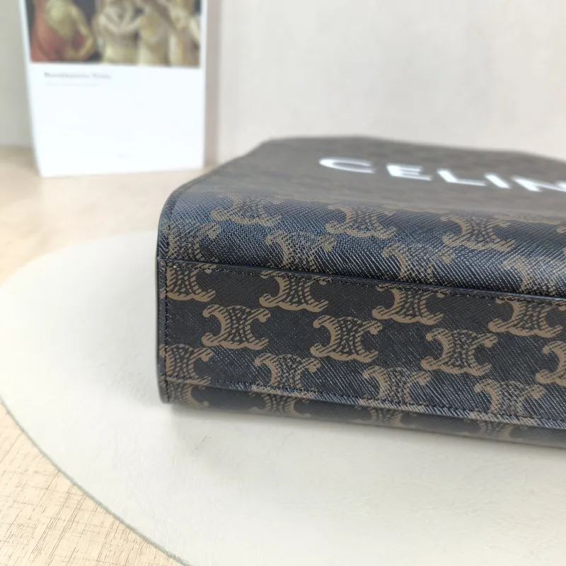 CELINE Crossbody Bag CABAS Monogram PVC Small28.5 × 8 × 33 cm — detail view 1 of 11