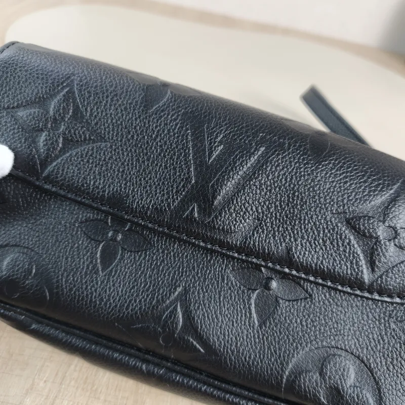 Louis Vuitton Crossbody Bag IVY Black Empreinte Embossed Calfskin Small 23.5 × 4.3 × 12 cm — detail view 10 of 13