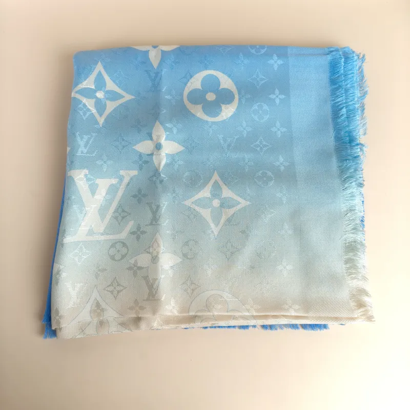 Louis Vuitton Scarf Scarf Wool · Silk One Size143*143cm — cover view 7 of 7
