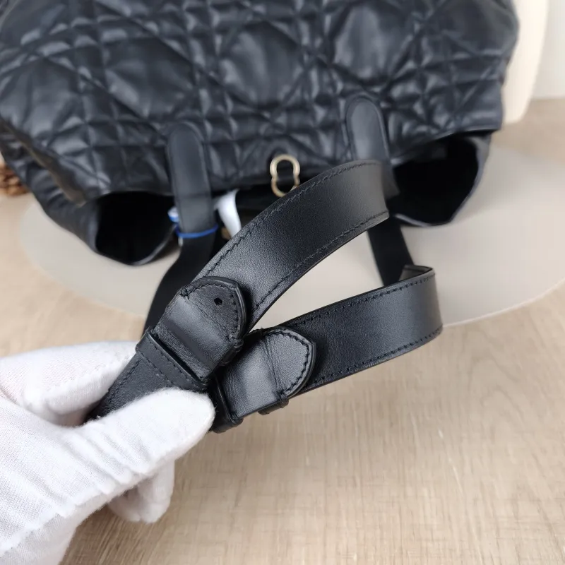 DIOR Top Handle Bag TOUJOURS Black Calfskin Large37 × 21 × 27 cm — detail view 11 of 11