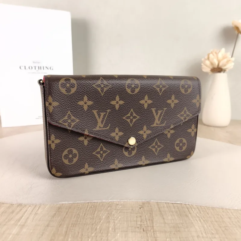 Louis Vuitton Crossbody Bag Pochette Félicie Monogram PVC Small 21 × 3 × 12 cm — cover view 5 of 5