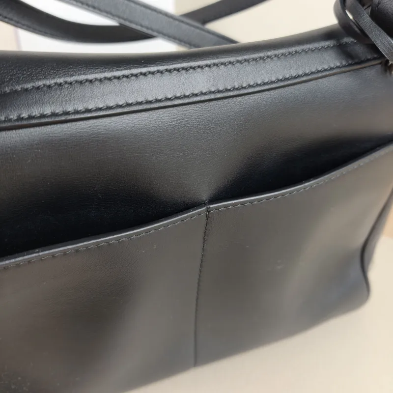 BALENCIAGA Crossbody Bag RODEO Black Calfskin Small 27 × 10 × 20 cm — detail view 12 of 12