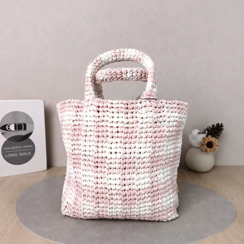 PRADA Shoulder Bag Woven White Woven One Size23 × 8 × 23 cm — cover view 5 of 5