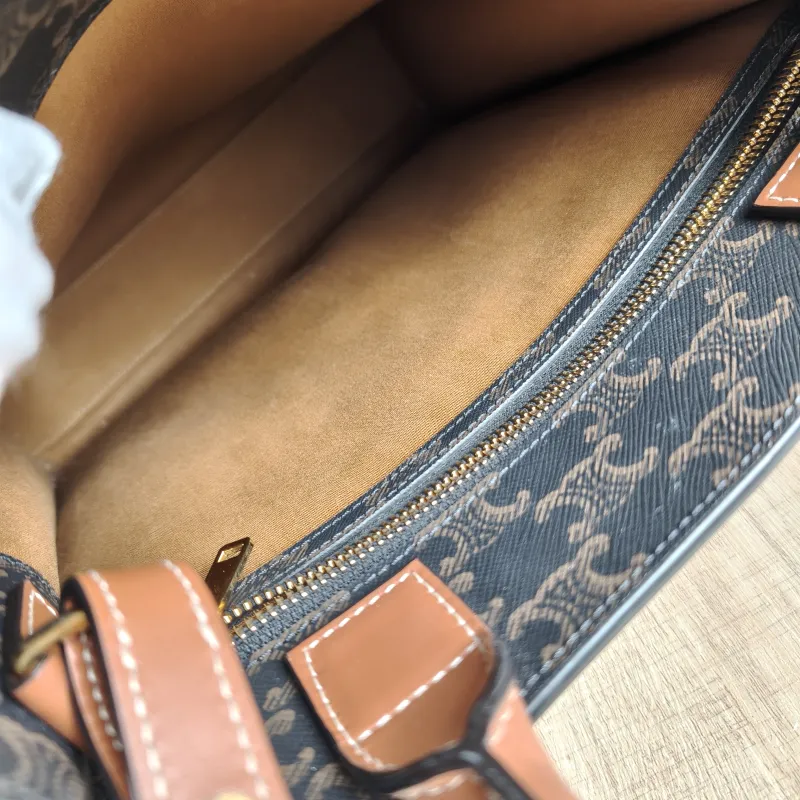 CELINE Crossbody Bag CABAS Monogram PVC Small28.5 × 8 × 33 cm — detail view 8 of 11