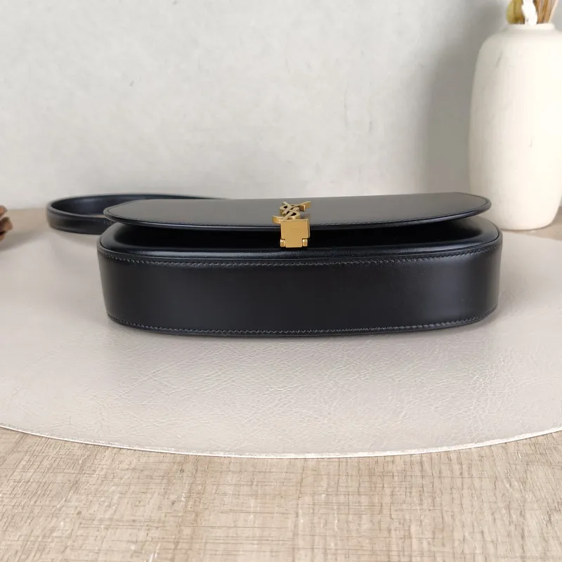 SAINT LAURENT Shoulder Bag VOLTAIRE Black Calfskin Mini 21 × 4.5 × 11 cm — cover view 5 of 5