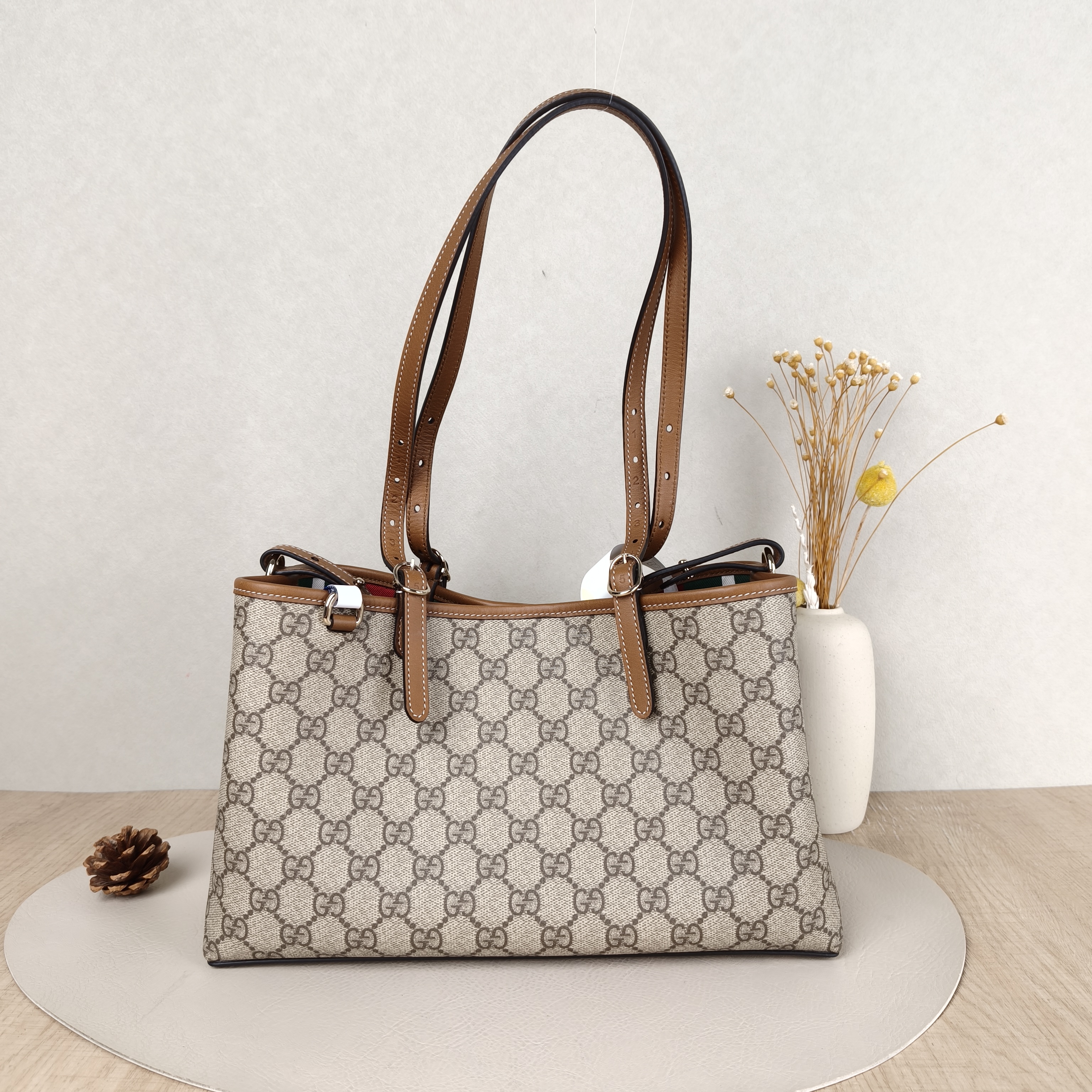 GUCCI Bag GG Emblem PVC 30*11*18