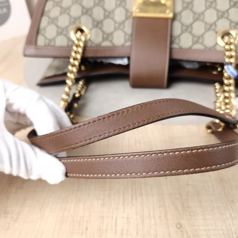 GUCCI Shoulder Bag Padlock Tote Monogram PVC Large35 × 14 × 23.5 cm — detail view 7 of 12