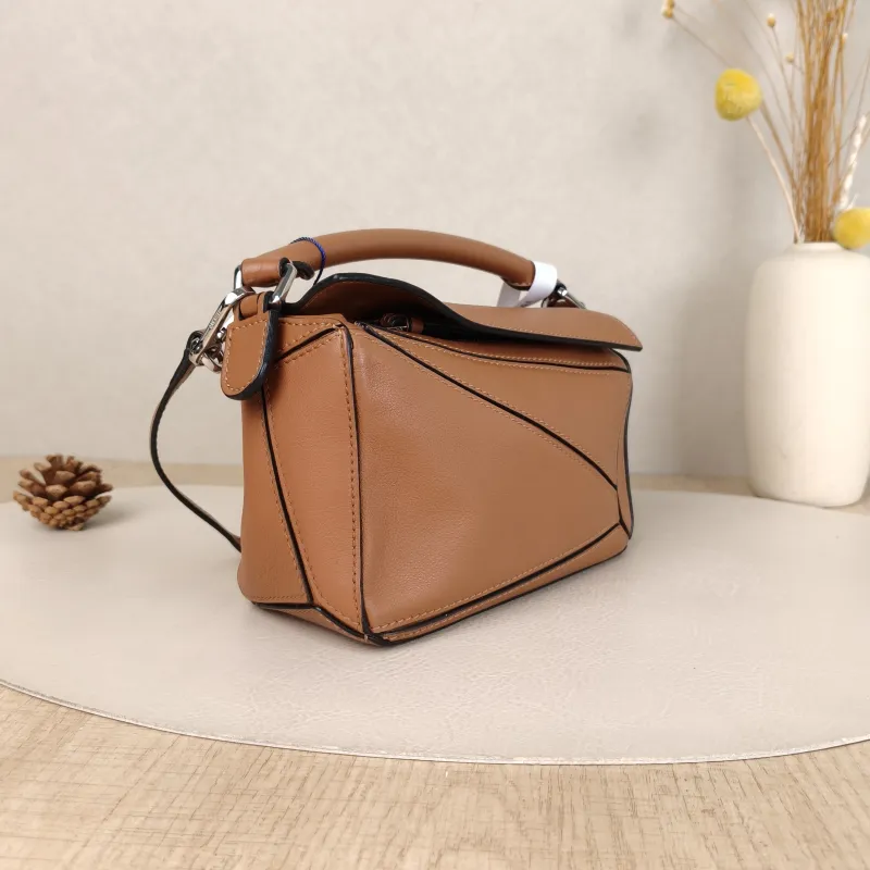 LOEWE Crossbody Bag Puzzle Caramel CC alfskin18 × 8 × 12.5 cm — cover view 5 of 5