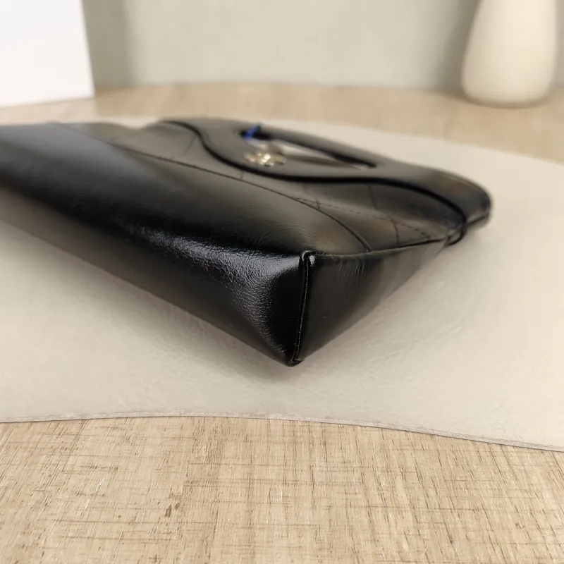 Chanel Shoulder Bag31Bag Black Waxed Leathernano20.5 × 3.5 × 17 cm — detail view 7 of 13