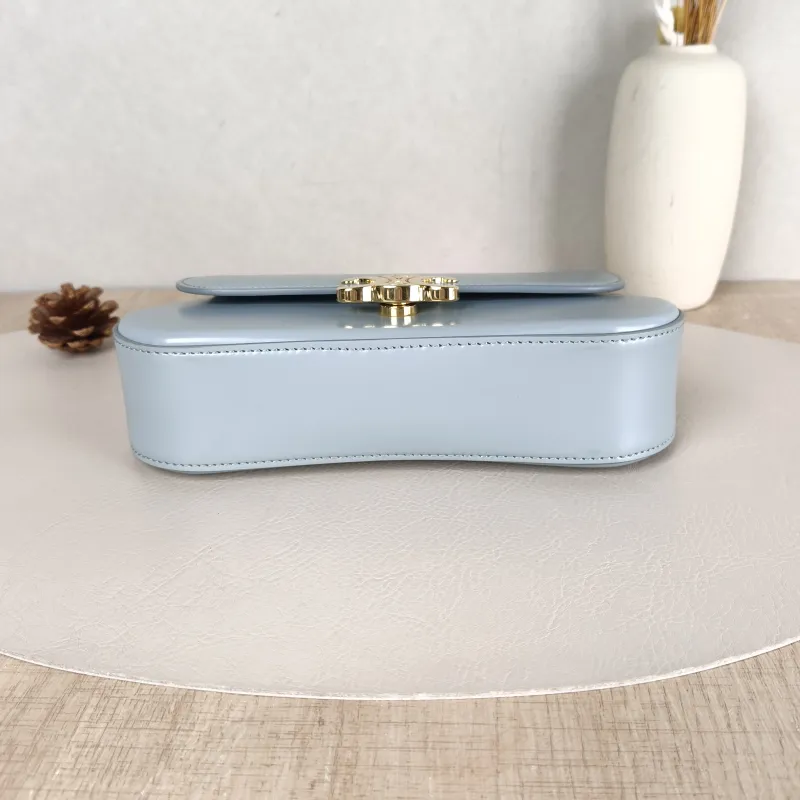 CELINE Crossbody Bagteen lola Crossbody Bag Blue Calfskin20 × 8.5 × 11.5 cm — cover view 4 of 5