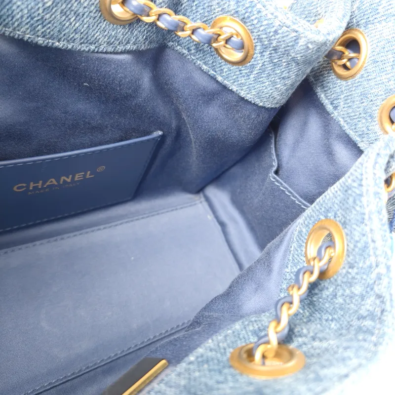 Chanel Crossbody Bag 25Bag Blue Mini 22 × 12.5 × 20 cm — detail view 4 of 11