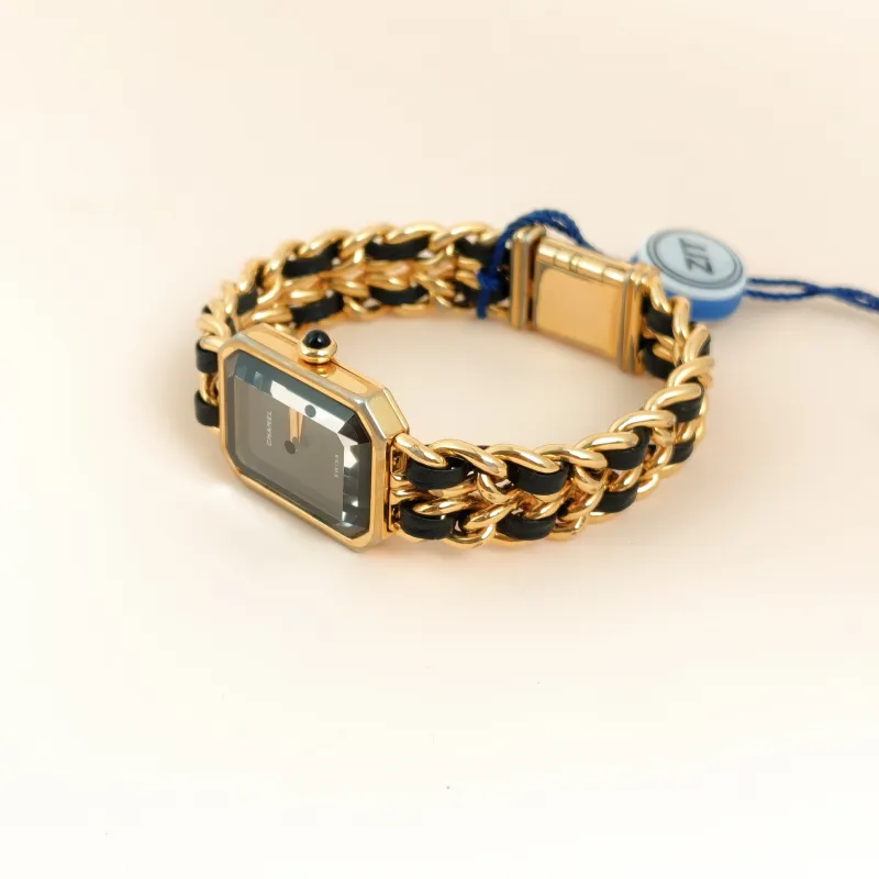 Chanel Watch Première Édition Originale Black with Gold-Tone Hardware Black with Gold-Tone Hardware One Size26.1mm x 20mm M — cover view 6 of 10