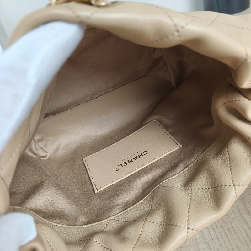 Chanel Crossbody Bag26c Taupe Calfskin One Size32 × 12 × 24 cm — detail view 7 of 10
