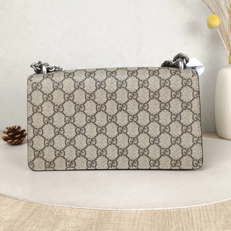 GUCCI Shoulder Bag Dionysus Monogram PVC Small 25 × 7 × 13.5 cm — cover view 4 of 6
