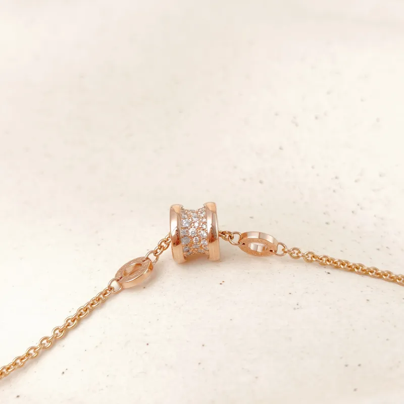 Bvlgari Bracelet B.ZERO1Collection Pavé Diamond Rose Gold Diamond18KR ose Gold One Size 17cm — cover view 6 of 8