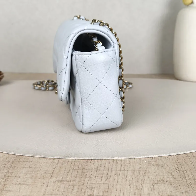 Chanel Crossbody Bag Classic Flap Large Mini CF Mini Collection Crossbody Bag Lambskinmini18 × 5 × 12 cm — detail view 6 of 15
