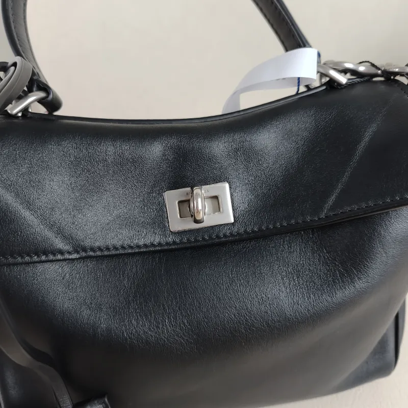 BALENCIAGA Crossbody Bag RODEO Black Calfskin Mini 23 × 10 × 17 cm — detail view 11 of 13