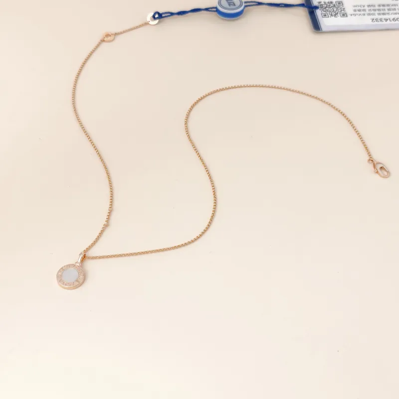 Bvlgari Necklace Collection Pearl Rose Gold 18KR ose Gold One Size 43cm โ cover view 2 of 10