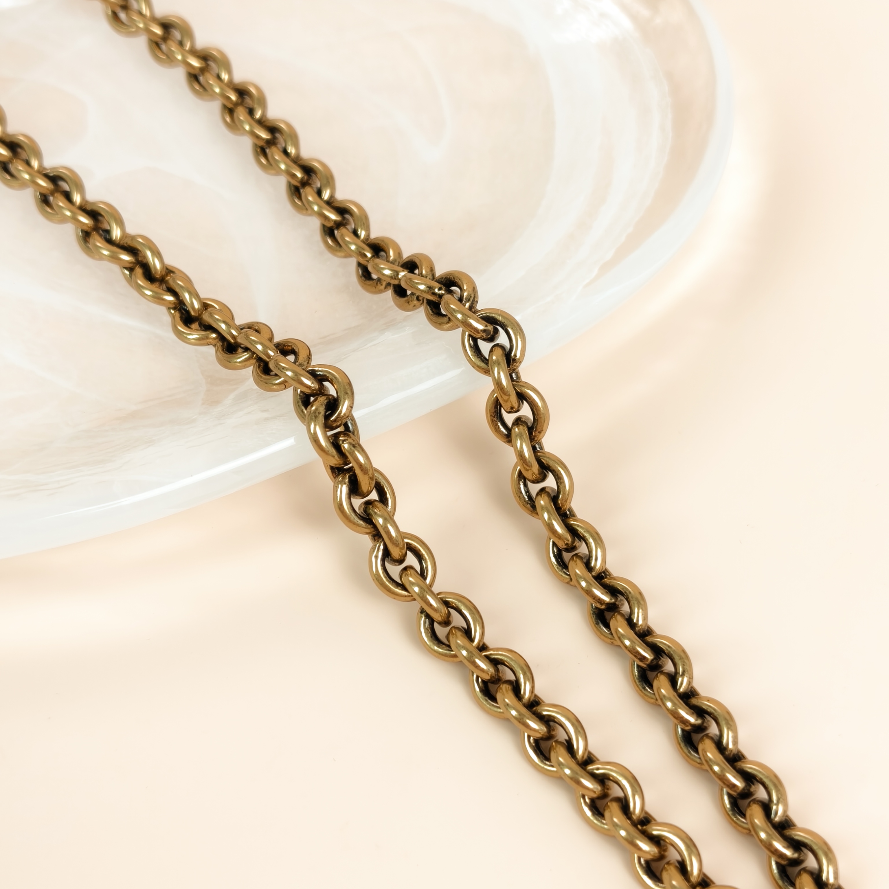 DIOR Necklace CD Necklace Gold One Size49cm — cover view 5 of 6
