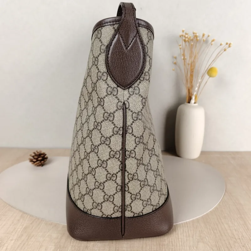 GUCCI Crossbody Bag ophidia Bucket Bag Monogram PVC One Size 34 × 16 × 31 cm — detail view 9 of 9
