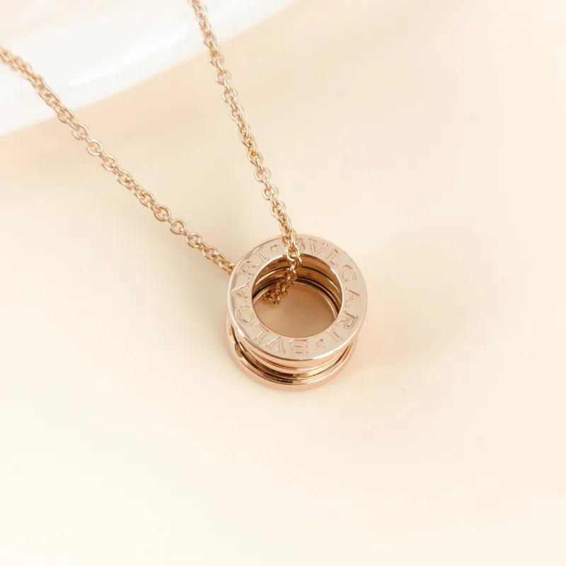 Bvlgari Necklace B.ZERO1Collection Necklace Rose Gold 18KR ose Gold One Size 45cm — cover view 8 of 9