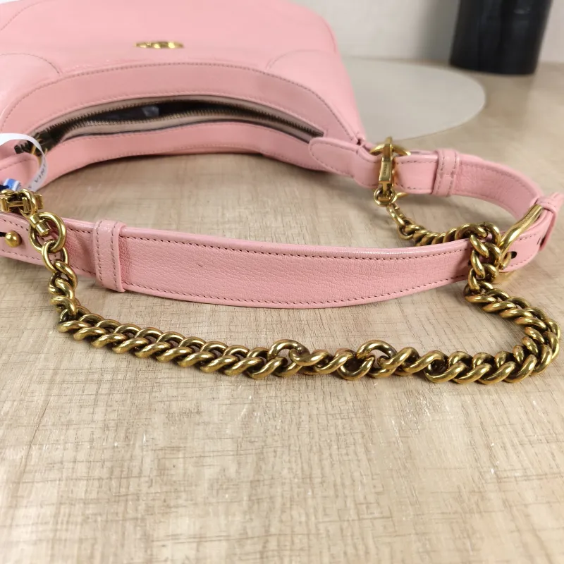GUCCI Shoulder Bag Aphrodite Hobo Pink Calfskin Small25 × 7 × 19 cm — detail view 1 of 11