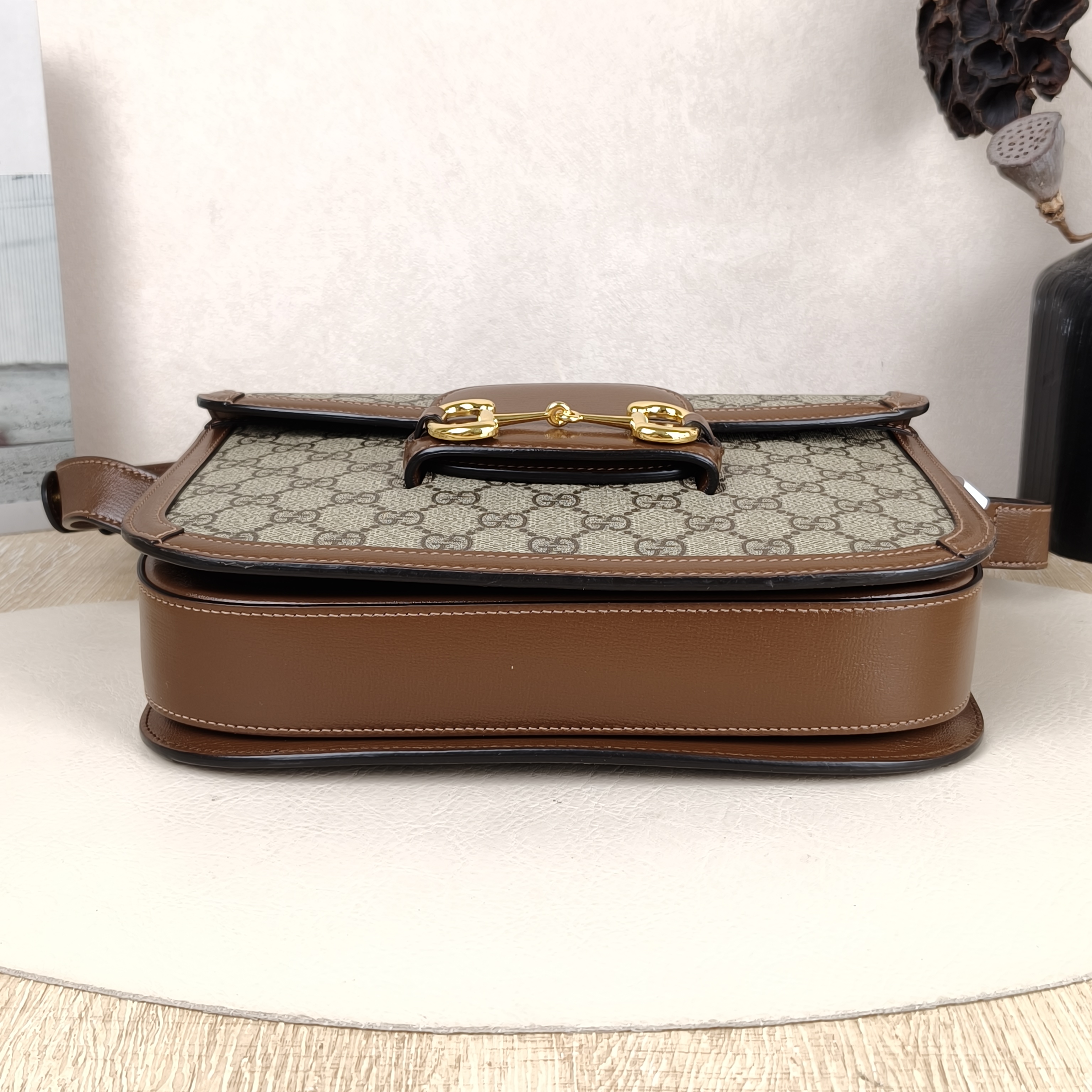 GUCCI horsebit1955Horsebit Medium Monogram PVC · Dust Bag · 25 × 8 × 18 cm — cover view 10 of 10