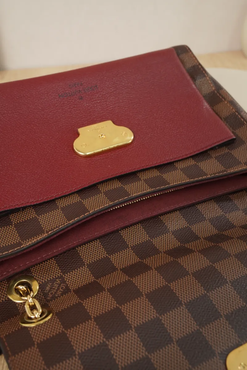 Louis Vuitton vavin Medium Damier Ebenepvc · 25 × 9.5 × 17 cm — detail view 4 of 19