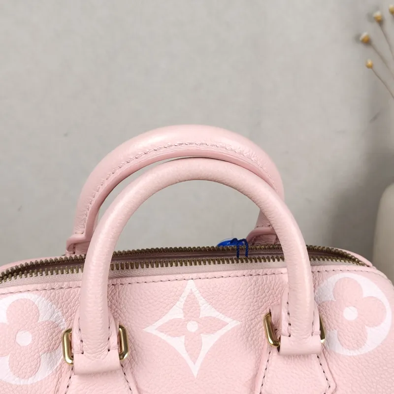 Louis Vuitton Crossbody Bag Speedy20 Pink Empreinte Embossed Calfskin Small 20.5 × 12 × 13.5 cm — detail view 5 of 11