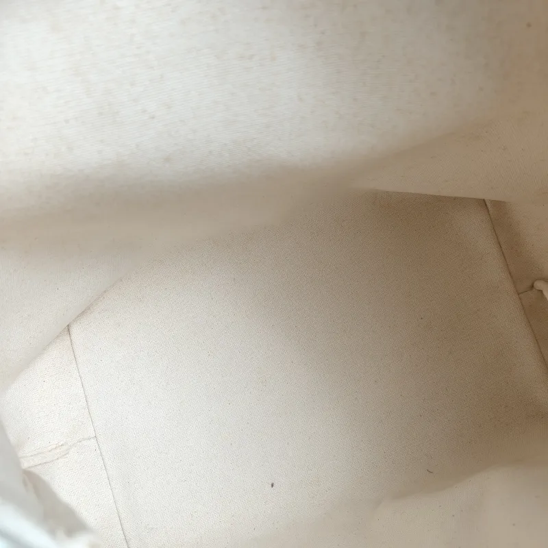 CELINE Top Handle Bag cabas logo tote White Canvas Large 34 × 20 × 33 cm — detail view 2 of 10