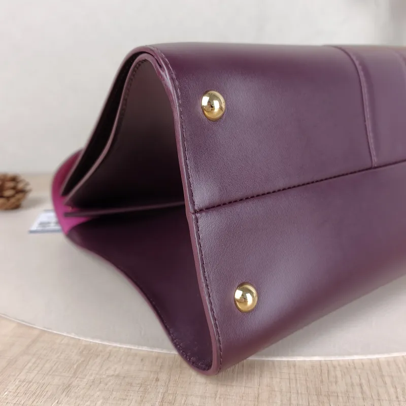 DELVAUX Top Handle Bag Brillant Calfskin Medium 29 × 15 × 22 cm — detail view 11 of 17