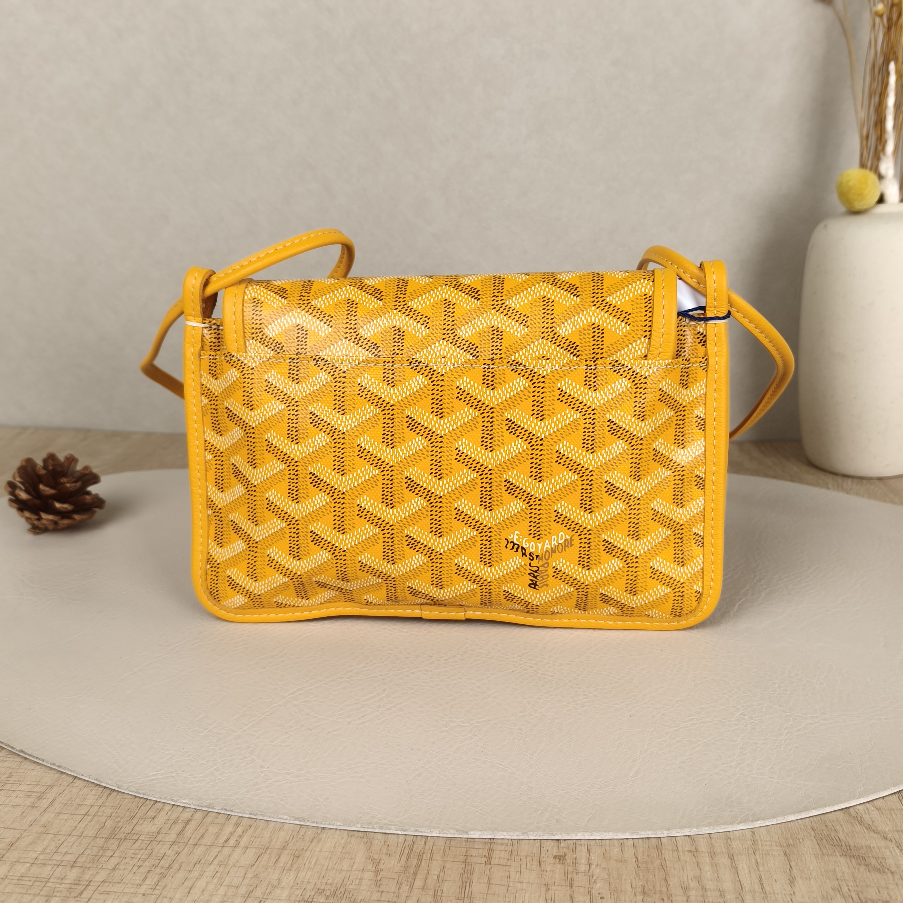 GOYARD Crossbody Bag PLUMET Yellow PVC One Size20.5 × 2.5 × 14 cm — cover view 4 of 9