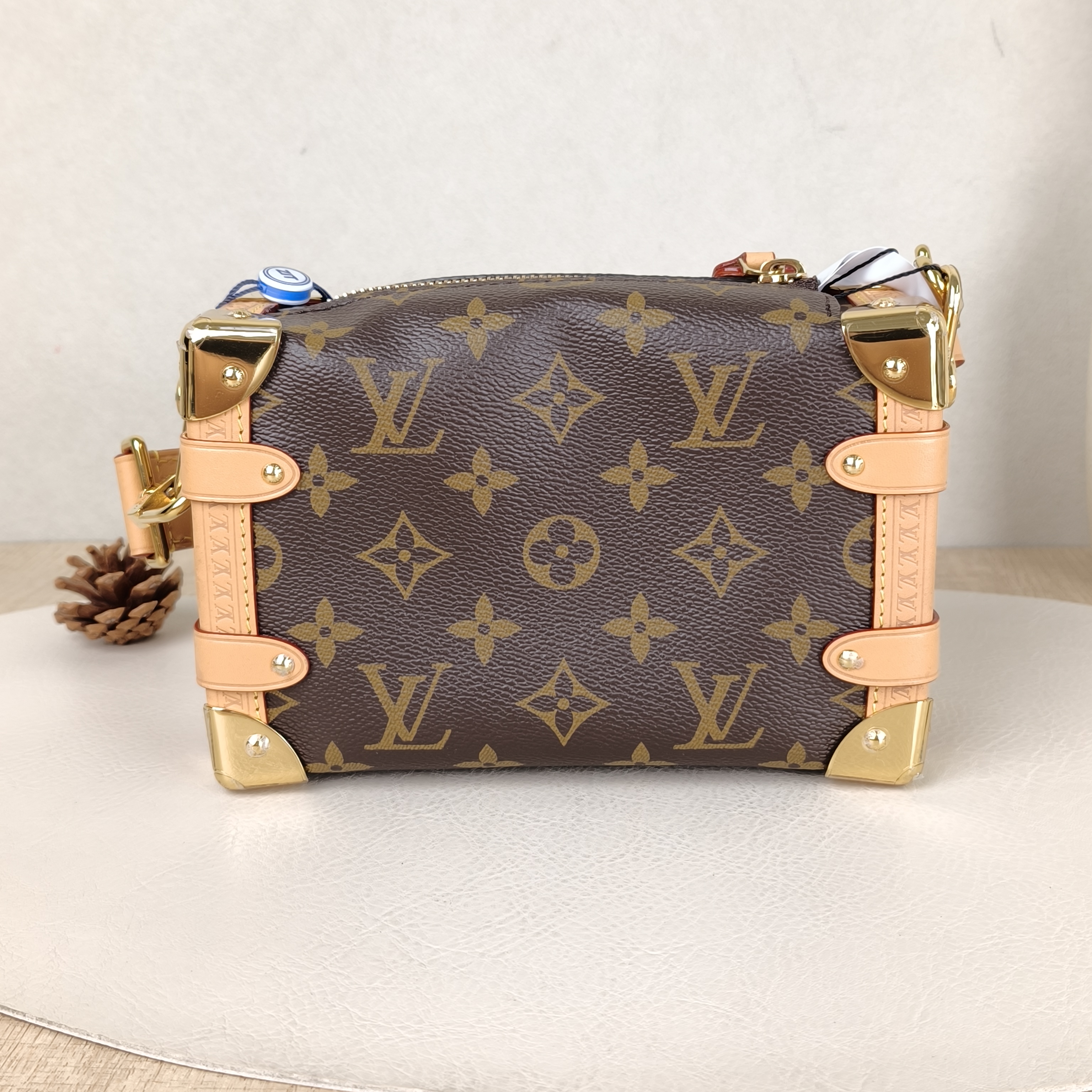 Louis Vuitton Crossbody Bag Side Trunk Box Monogram PVC Small18 × 8 × 12.5 cm — cover view 3 of 6