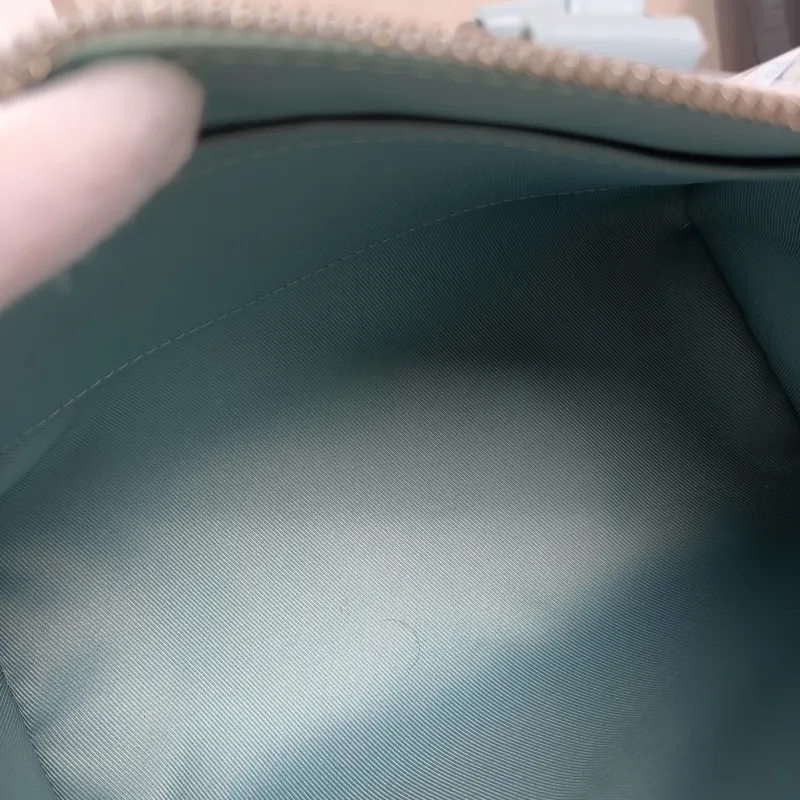 Louis Vuitton Crossbody Bag Keepall 25 Blue PVC Medium25 × 11 × 15 cm — detail view 4 of 11