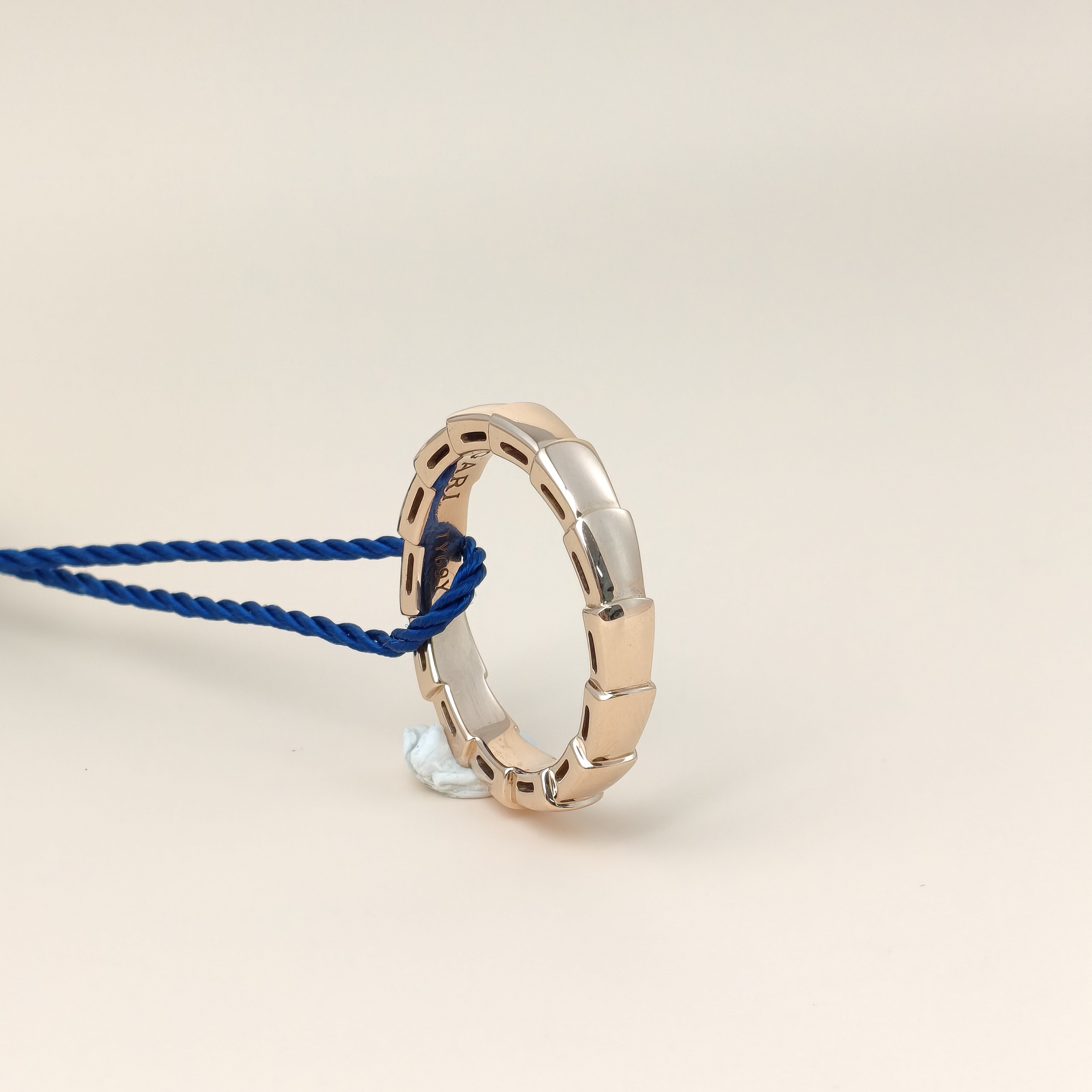 Bvlgari Ring Serpenti Viper Collection Ring Rose Gold 18KR ose Gold50 EU — cover view 5 of 10