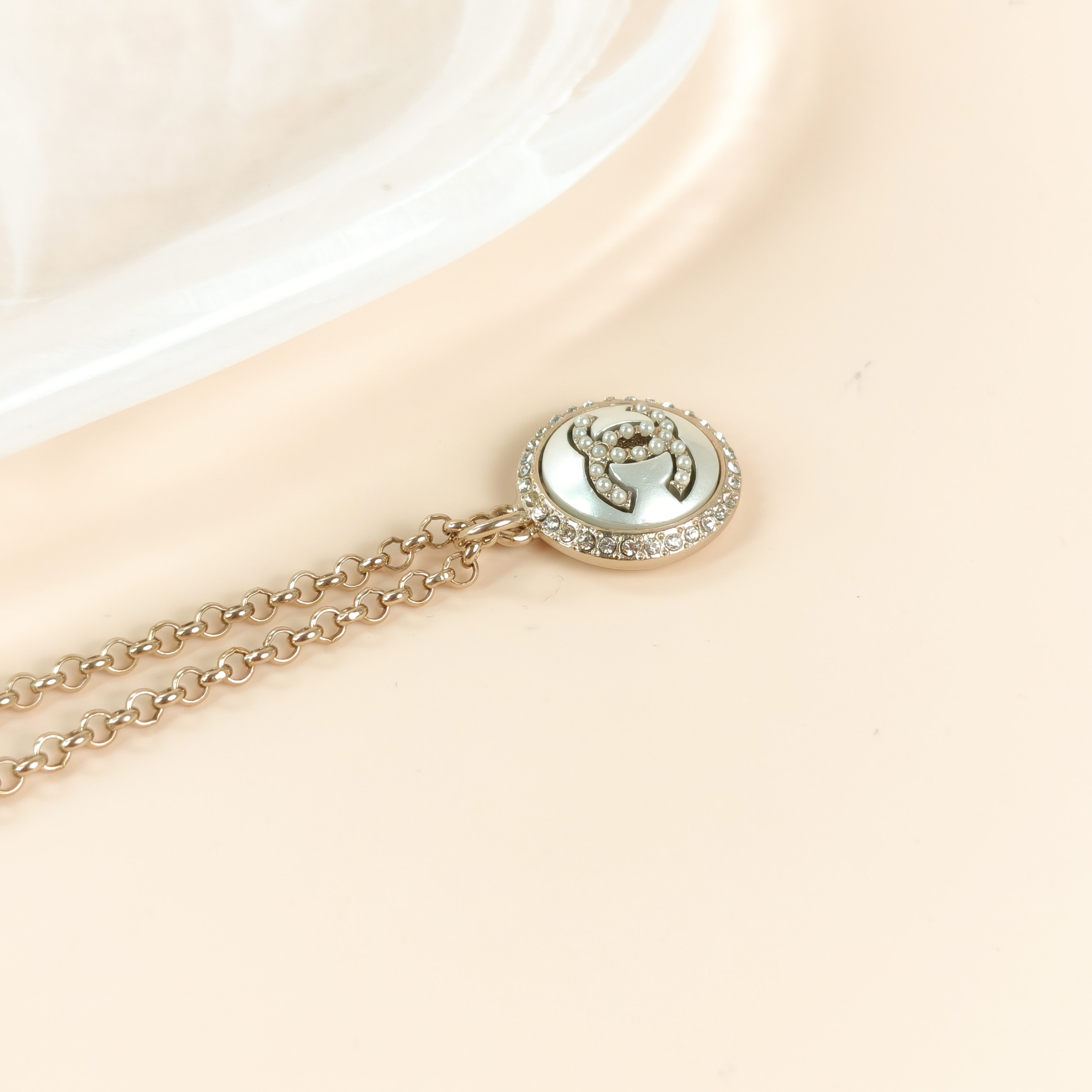 Chanel Necklace c Necklace Gold One Size60cm — cover view 8 of 8