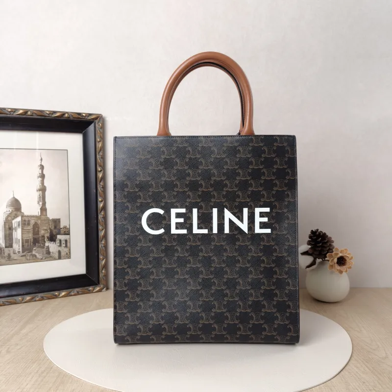 CELINE Crossbody Bag CABAS Monogram PVC Small28.5 × 8 × 33 cm