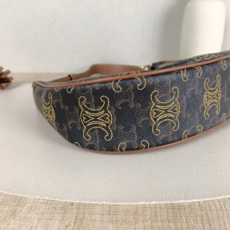 CELINE Shoulder Bag AVA Embroidered Edition PVC 23 × 6 × 13.5 cm — detail view 2 of 9
